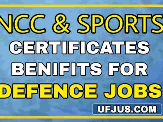 Benefits of NCC and Sports Certificates For Defence Jobs