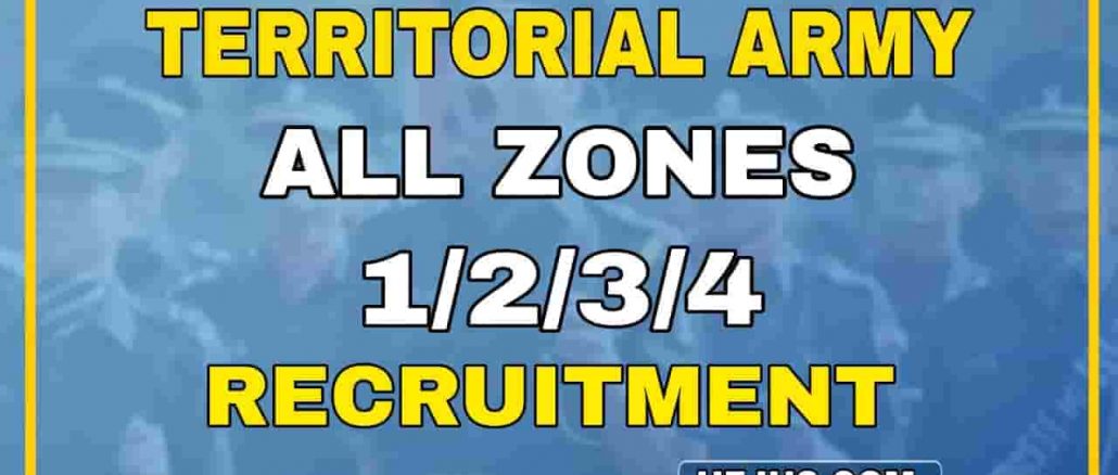 TA Recruitment Rallys All Zones 1 2 3 4 Full Details