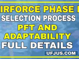 Indian Airforce Group-XY Phase II Selection Procedure