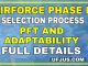 Indian Airforce Group-XY Phase II Selection Procedure