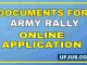 Documents Required For Army Online Application