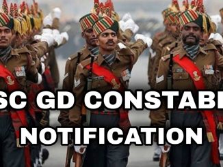 SSC GD Constable 25271 Vacancy Notification 2021