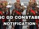 SSC GD Constable 25271 Vacancy Notification 2021