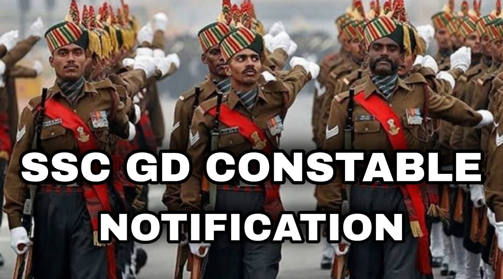 SSC GD Constable 25271 Vacancy Notification 2021