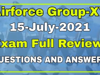 Airforce Group-XY 01/2022 15 Date All Shifts Exam Review