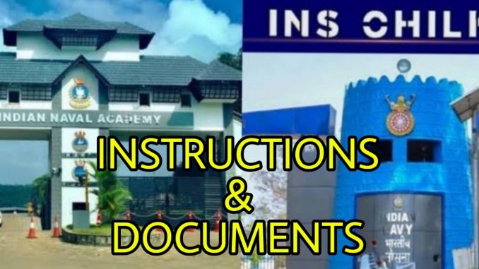Indian Navy AA/SSR/MR Joining Instructions and Documents Indian Navy AA/SSR/MR Joining Instructions and Documents
