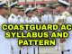 Coastguard Assistant Command New Syllabus and Pattern