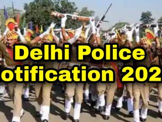 SSC Delhi Police Head Constable 2022 Notification