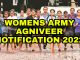 Womens Army Rally Agniveer Notification 2022