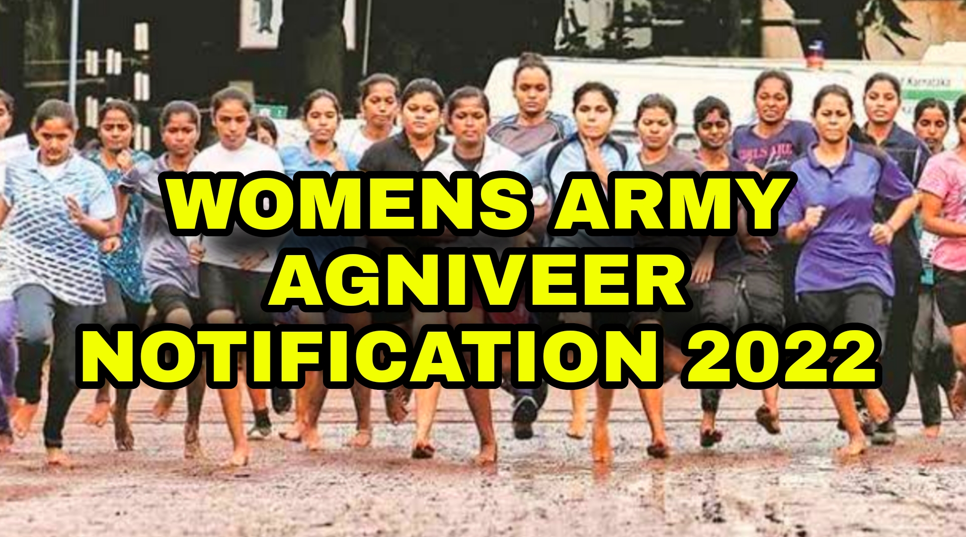 Womens Army Rally Agniveer Notification 2022