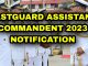 Coastguard Assistant Commandant 02/2023 Notification