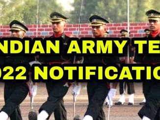 Indian Army TES 48 2022 Notification Full Details