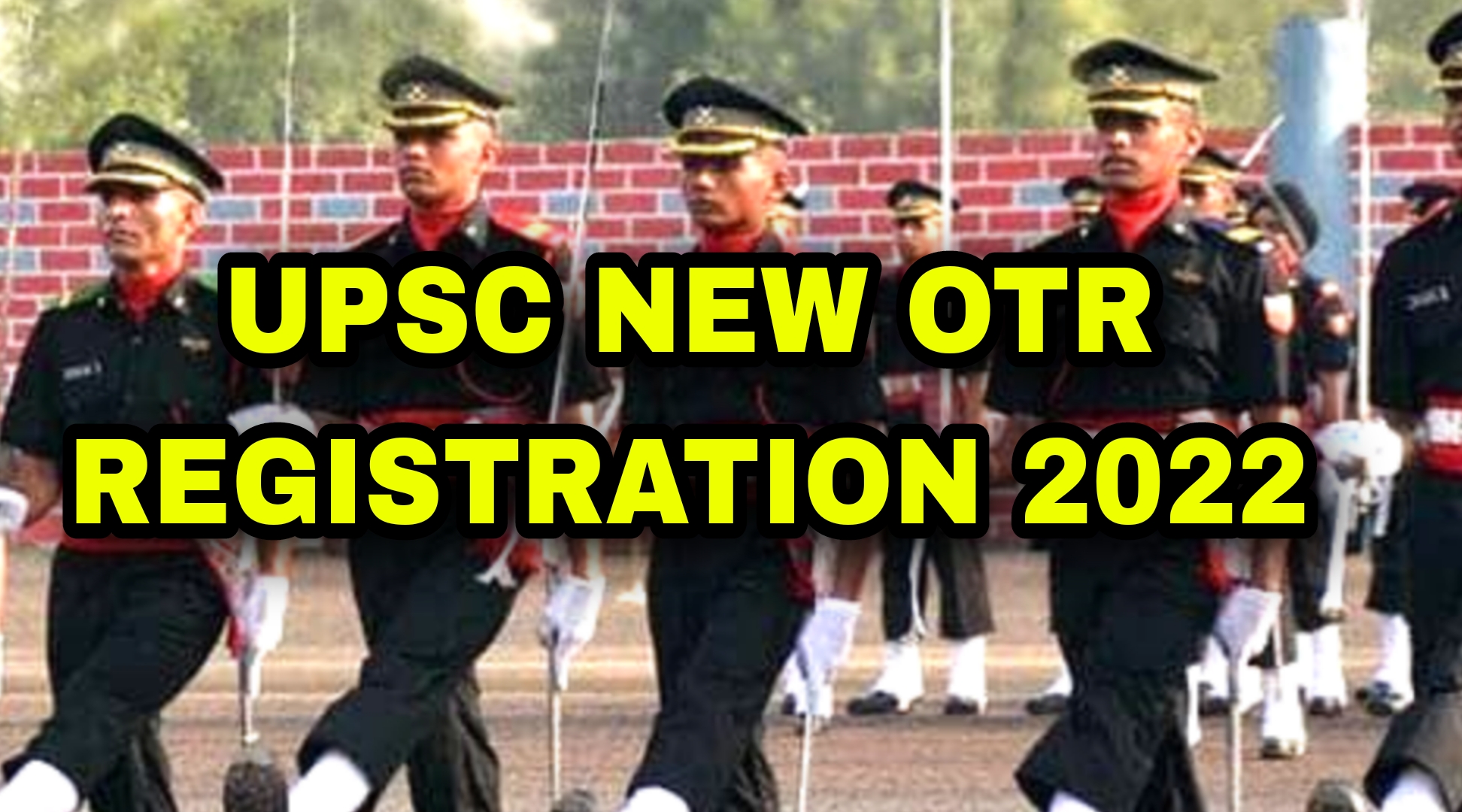 UPSC OTR One Time Registration Notification 2022