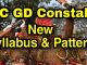 SSC GD Constable New Syllabus and Pattern 2023