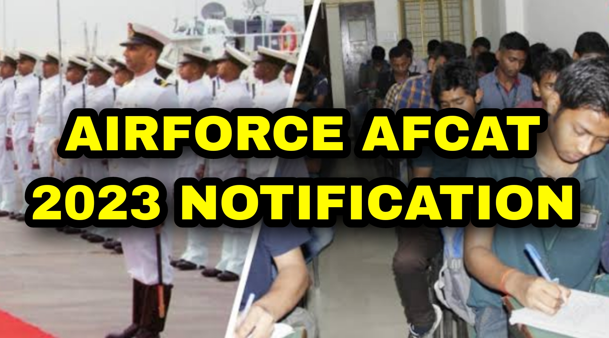 Indian Airforce Recruitment AFCAT 01/2023 Notification