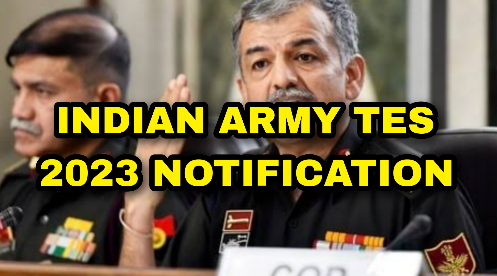 Indian Army TES 49 2023 Notification Full Details