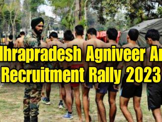 Andhra Pradesh Vizag ARO Agniveer Army Recruitment Rally 2023