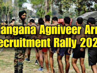Telangana Agniveer Army Recruitment Rally 2023