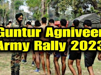 Andhra Pradesh Guntur ARO Agniveer Army Recruitment Rally 2023