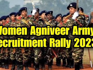 Women Agniveer Army Recruitment Rally 2023