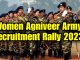 Women Agniveer Army Recruitment Rally 2023