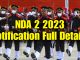 UPSC NDA II 2023 Notification Full Details
