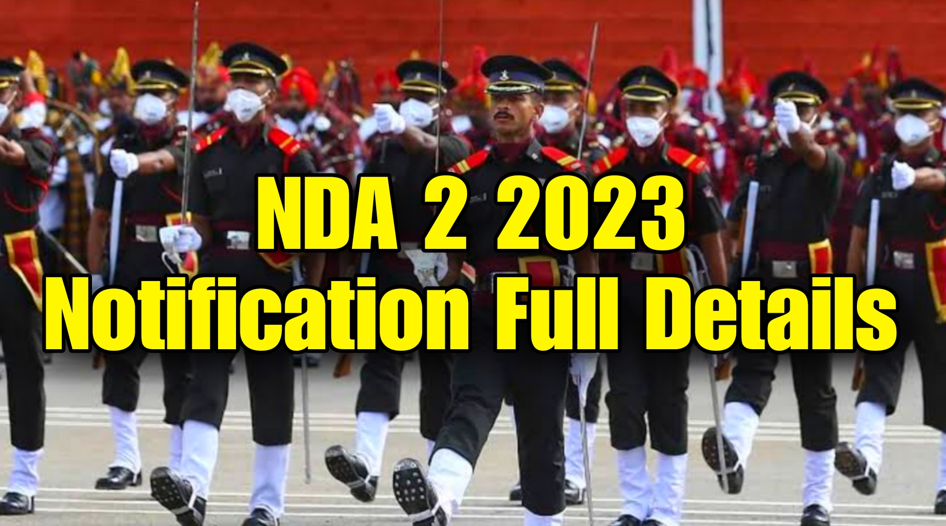 UPSC NDA II 2023 Notification Full Details