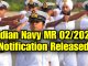 Indian Navy MR 2023 Notification Full Details