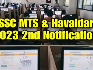 SSC MTS Staff and Havaldar 2023 Notification Full Details