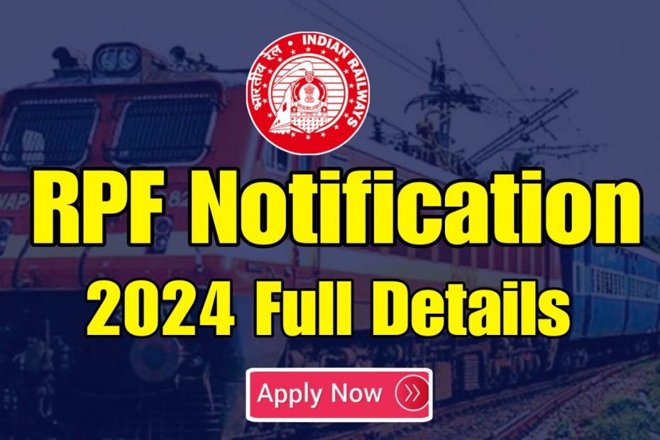 RPF 2250 Posts Notification 2024 Full Details