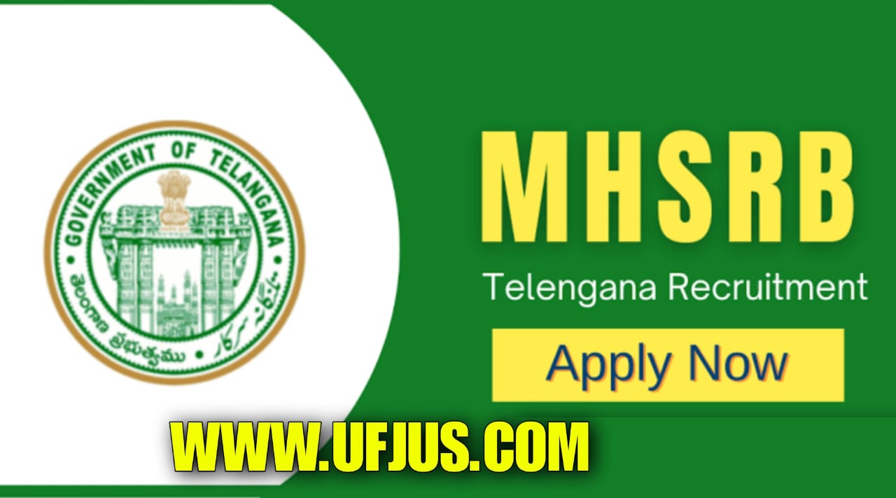 MHSRB Telangana 1520 Assistant Posts Recruitment 2023