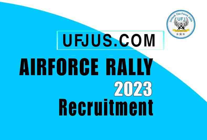 Indian Airforce Group Y Recruitment Rally 2023