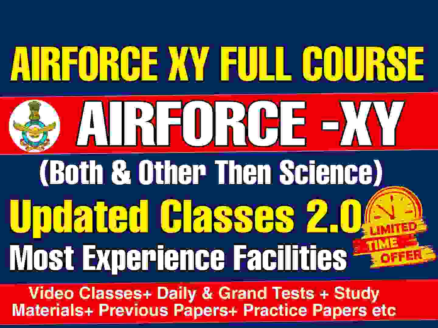 Airforce XY Best Online Coaching