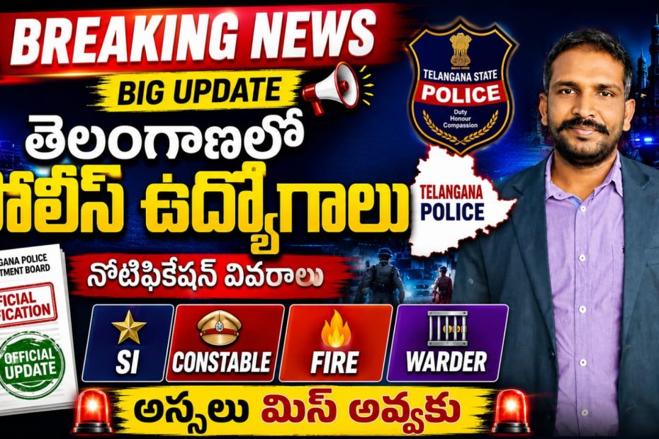Telangana Police 7437 Posts Recruitment 2026