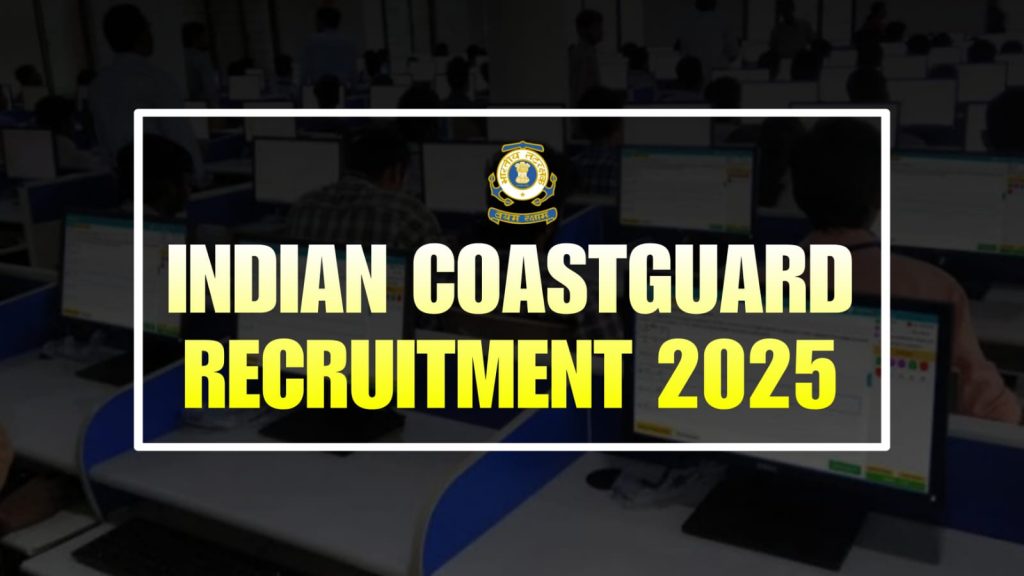 Indian Coastguard DB GD Yantrik Notification 2026