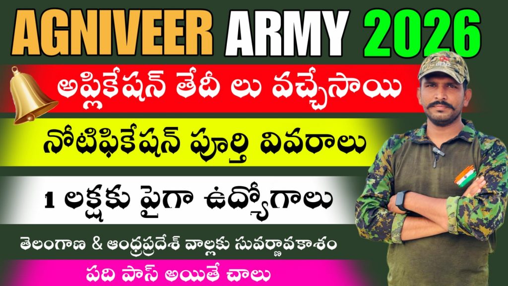 Agniveer Army Rally 2026 Notification Full Details