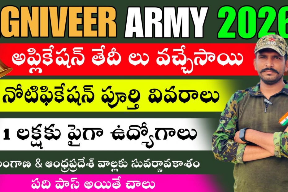 Agniveer Army Rally 2026 Notification Full Details